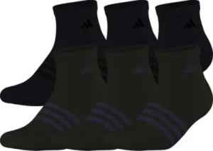 adidas Men's Superlite 3.0 Quarter Socks  6-Pack