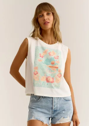 Bali La Mer Tank Top - Sea Salt