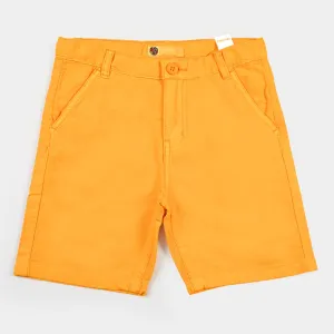 Boys Short Cotton Basic - Citrus