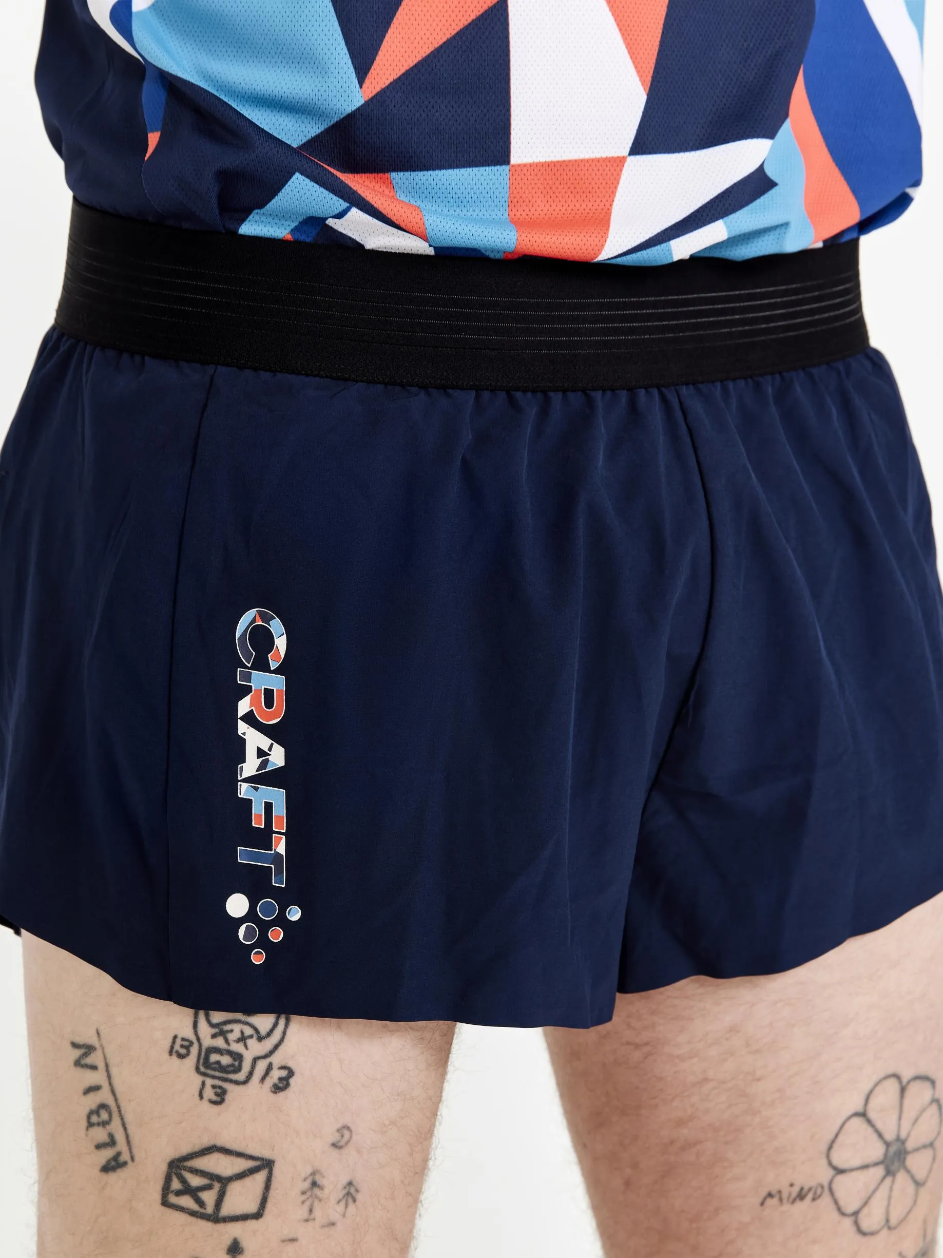 Men's PRO Dazzle Camo Running Shorts