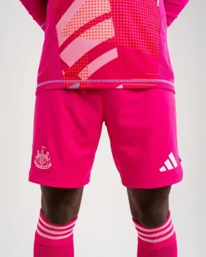 Newcastle United adidas Pink 24/25 Goalkeeper Shorts