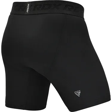 RDX T15 Black Compression Shorts