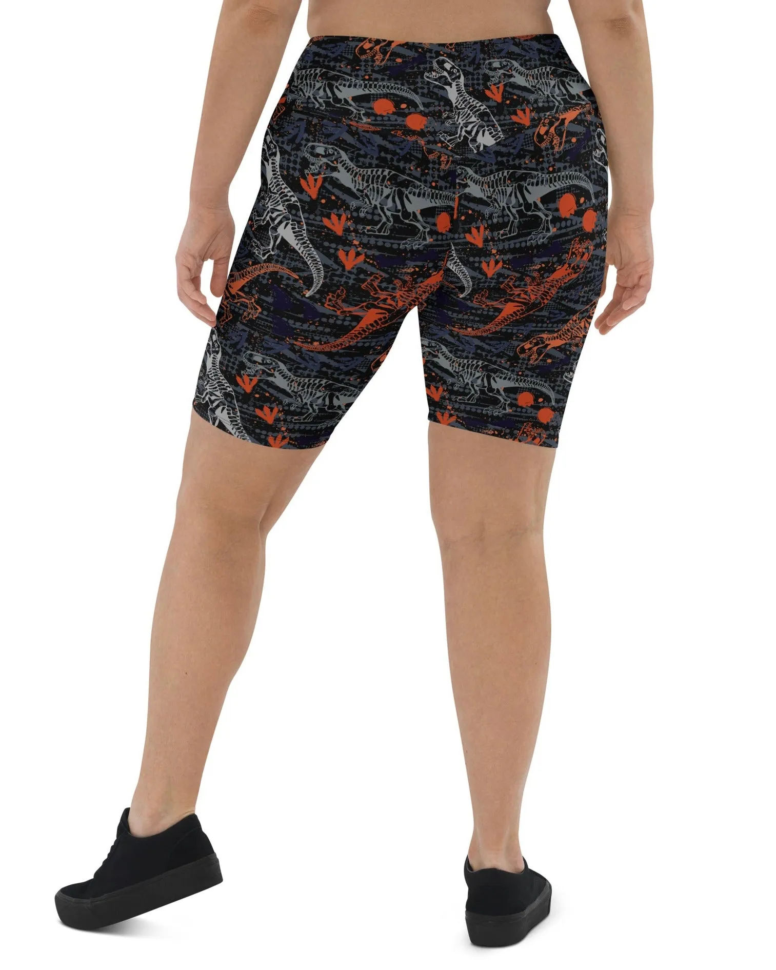 T-Wrecked Biker Shorts