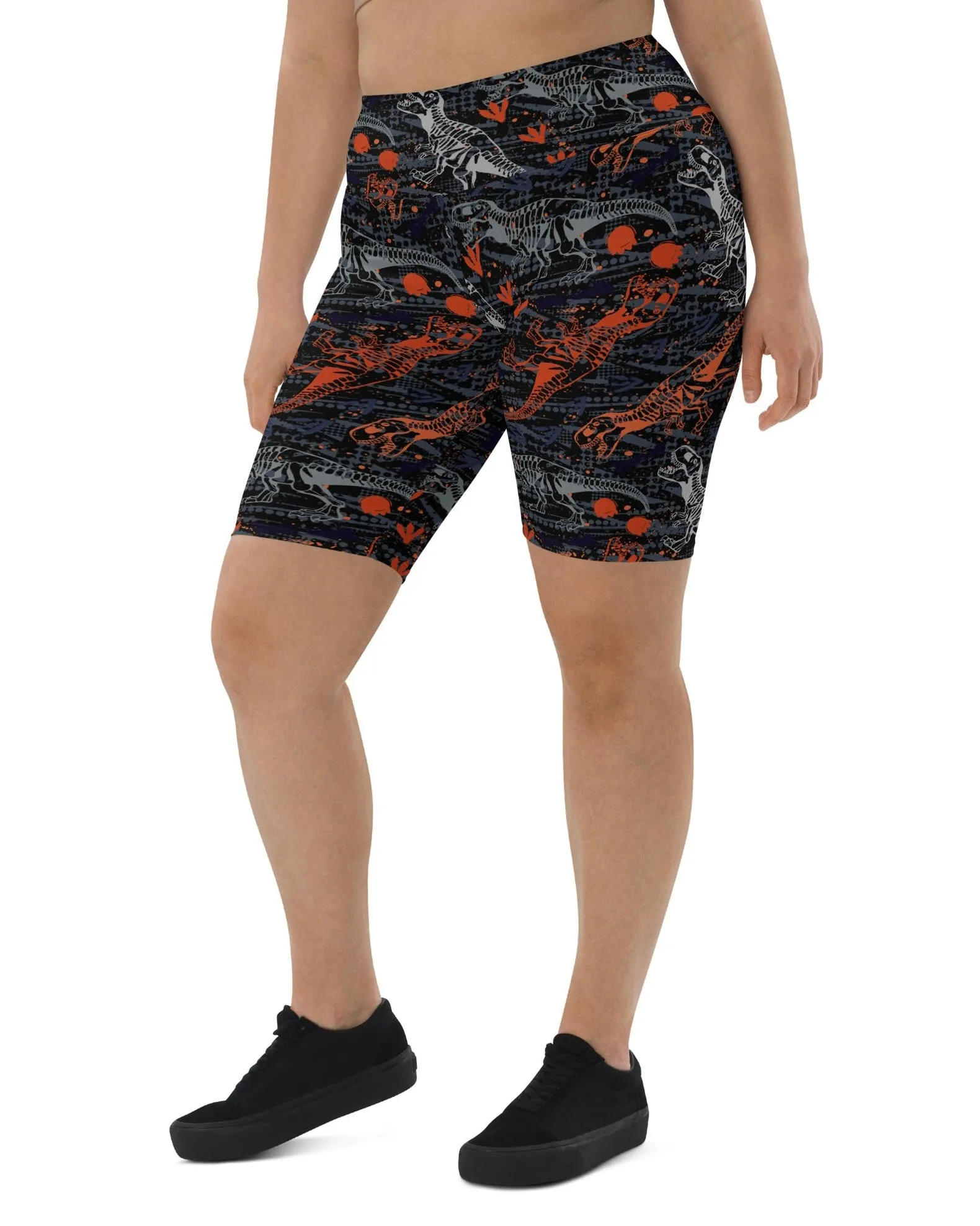 T-Wrecked Biker Shorts