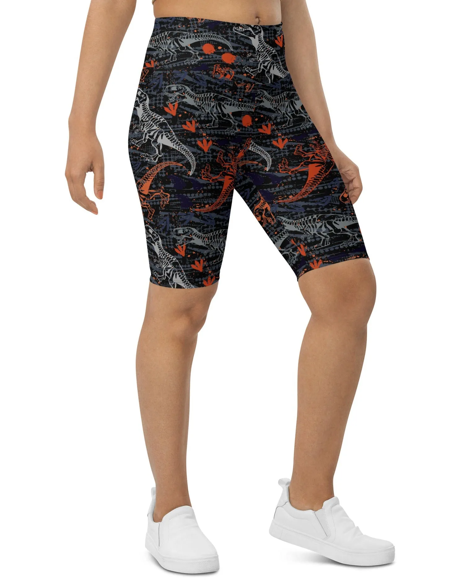 T-Wrecked Biker Shorts