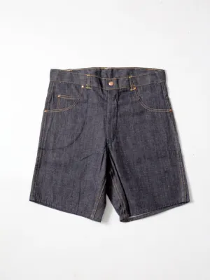 vintage 60s Saddle Busters denim shorts