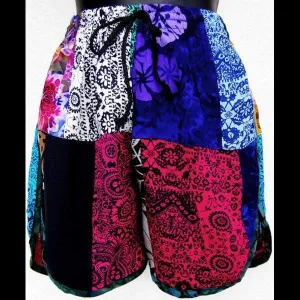 Women's Patchwork Shorts